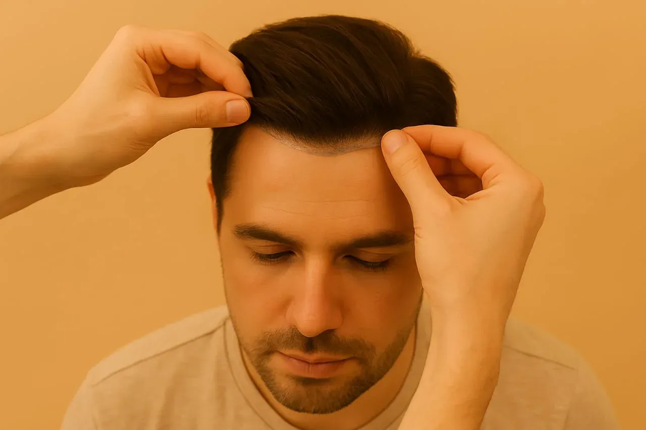 Mens hair pieces are designed to complement your personal style and facial features